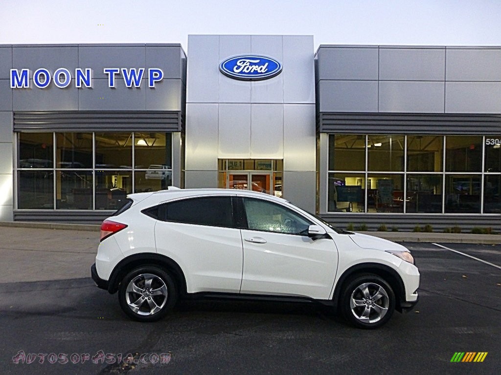 2017 HR-V EX-L AWD - White Orchid Pearl / Gray photo #1