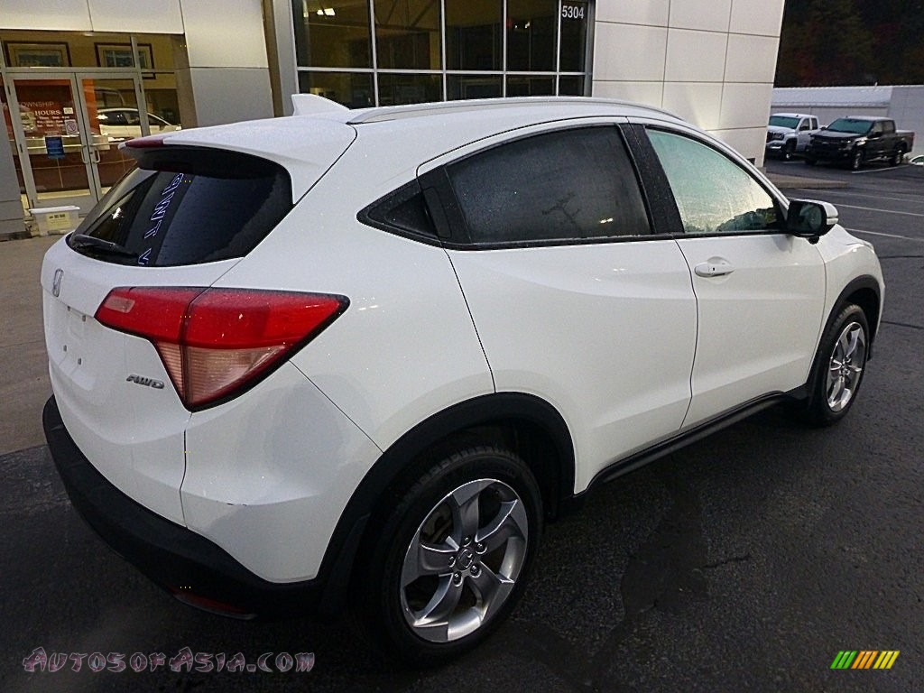 2017 HR-V EX-L AWD - White Orchid Pearl / Gray photo #2