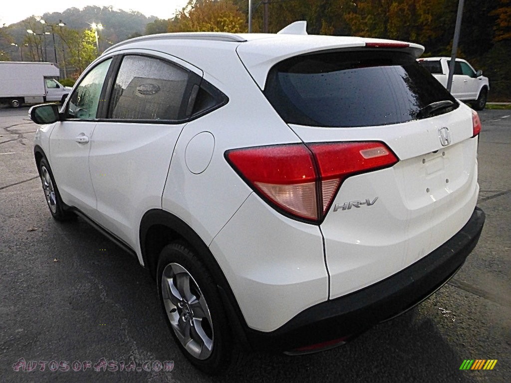 2017 HR-V EX-L AWD - White Orchid Pearl / Gray photo #5