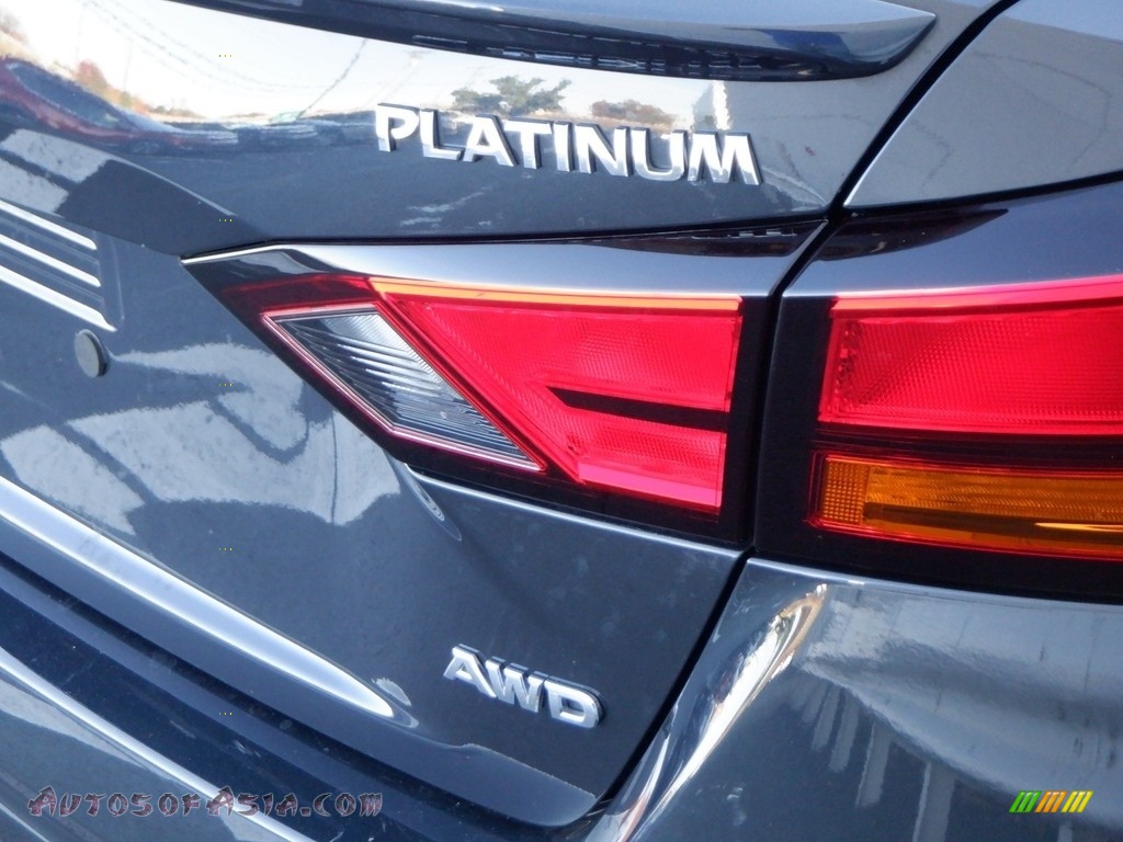 2020 Altima Platinum AWD - Storm Blue Metallic / Gray photo #6