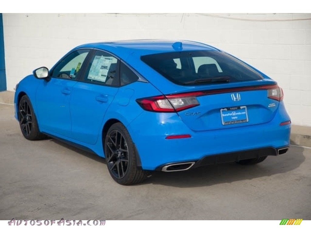 2024 Civic Sport Touring Hatchback - Boost Blue Pearl / Black photo #2