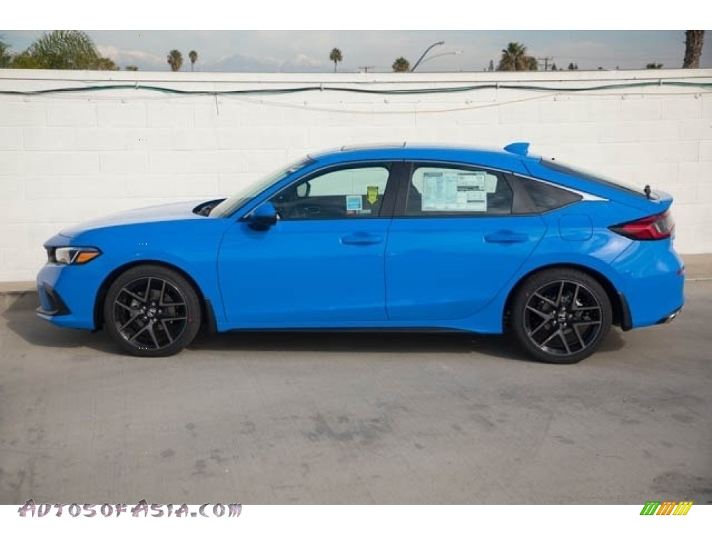 2024 Civic Sport Touring Hatchback - Boost Blue Pearl / Black photo #4