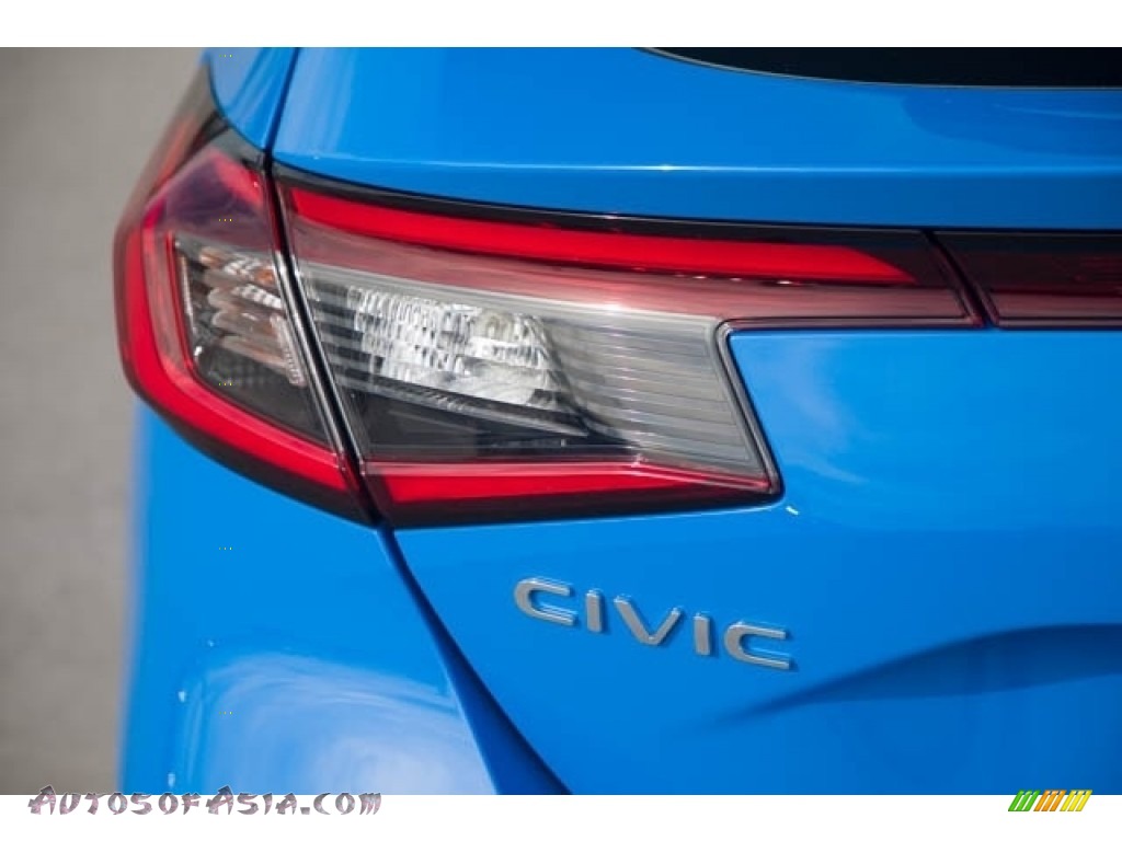 2024 Civic Sport Touring Hatchback - Boost Blue Pearl / Black photo #6
