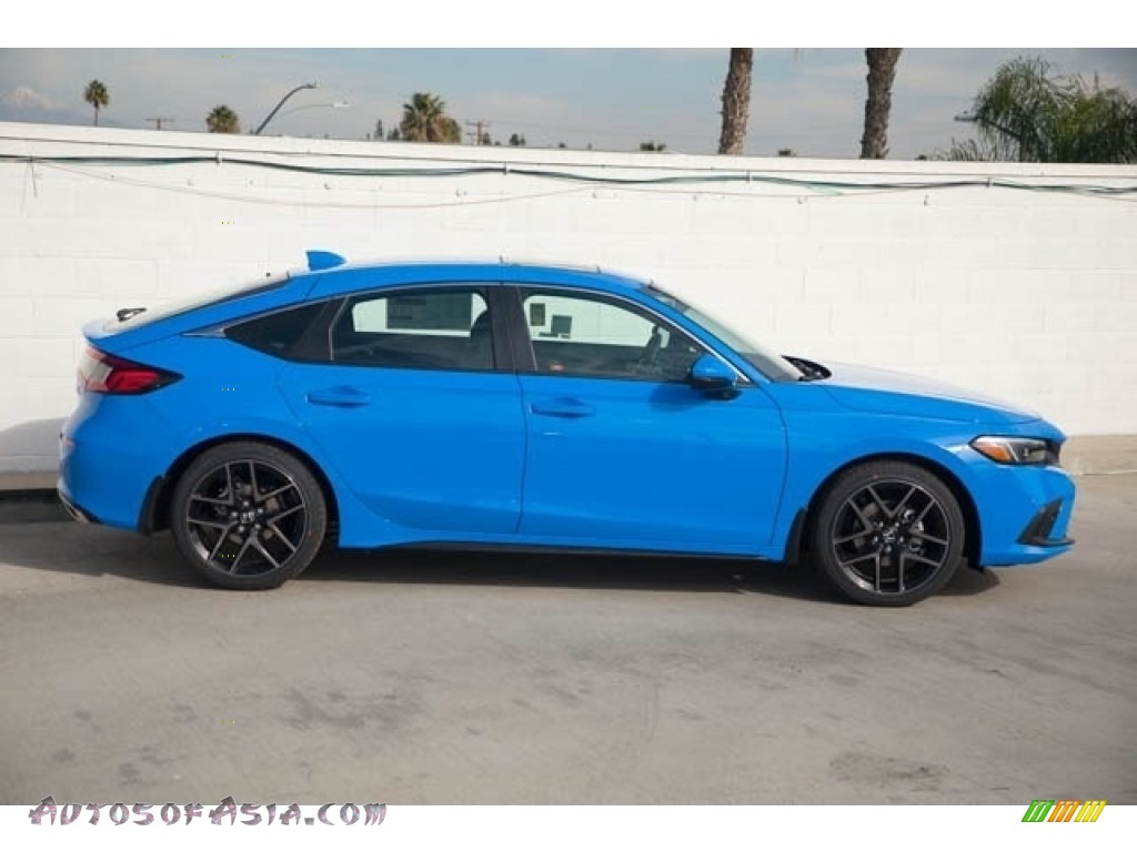 2024 Civic Sport Touring Hatchback - Boost Blue Pearl / Black photo #8