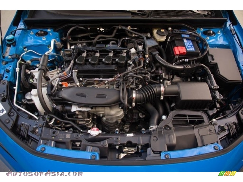 2024 Civic Sport Touring Hatchback - Boost Blue Pearl / Black photo #9