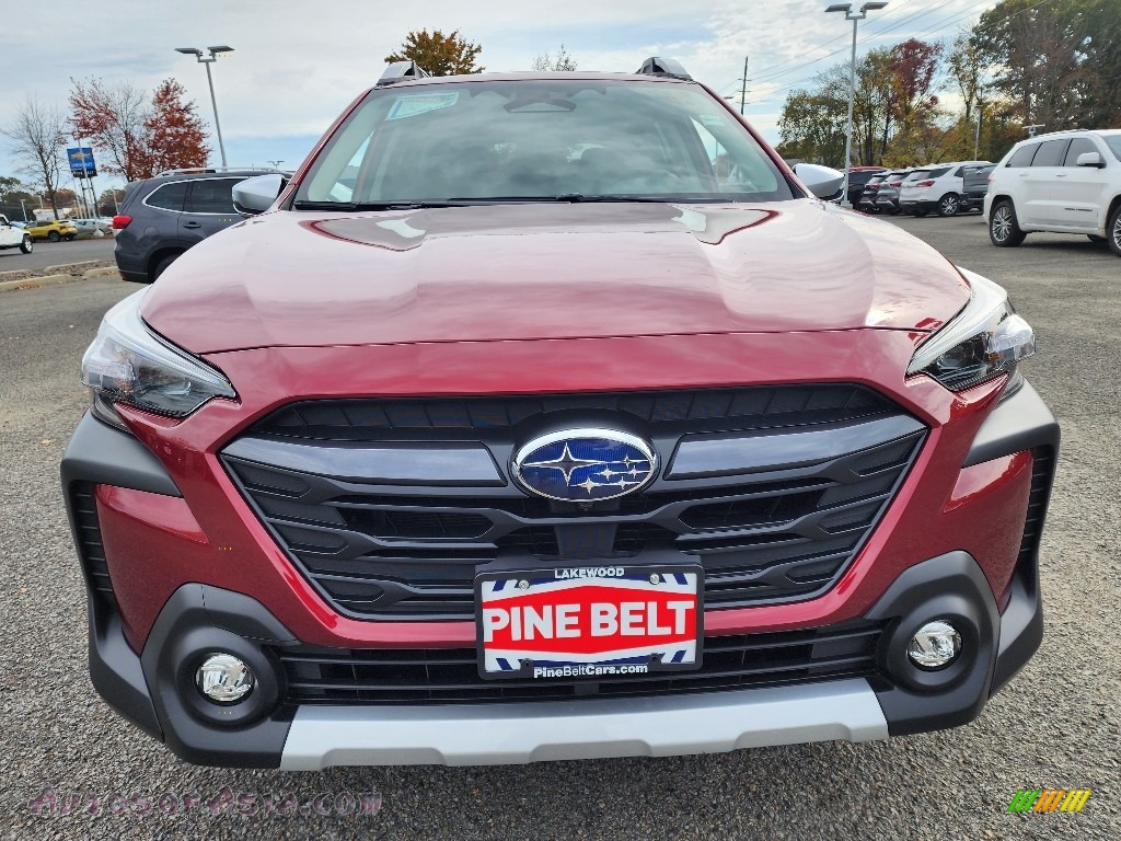 2024 Outback Touring - Crimson Red Pearl / Slate Black photo #2