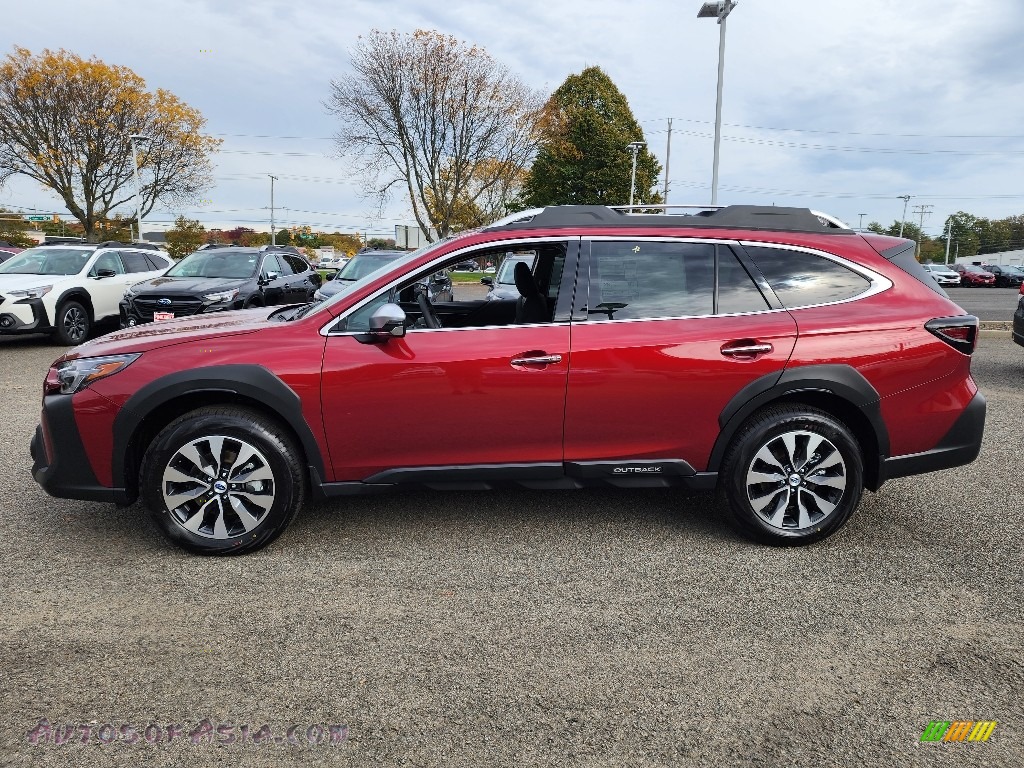 2024 Outback Touring - Crimson Red Pearl / Slate Black photo #3
