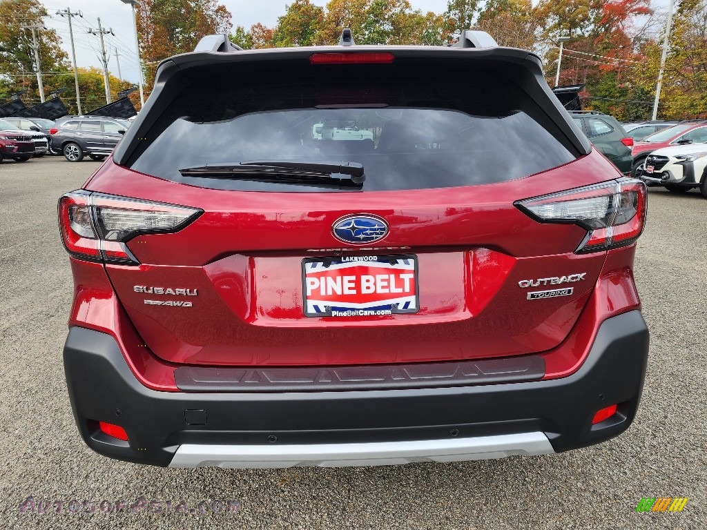 2024 Outback Touring - Crimson Red Pearl / Slate Black photo #6