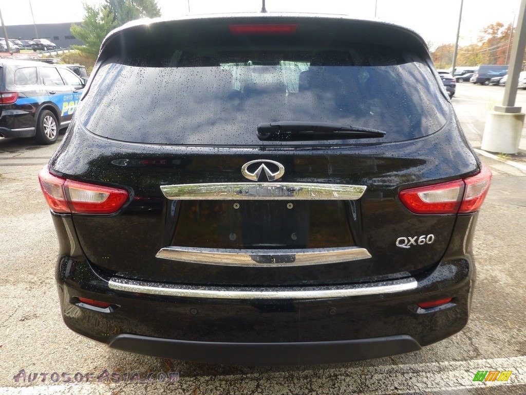 2014 QX60 3.5 AWD - Black Obsidian / Graphite photo #3