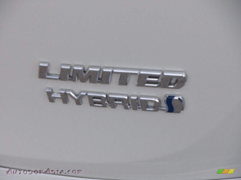 2016 RAV4 Limited Hybrid AWD - Blizzard Pearl / Nutmeg photo #20