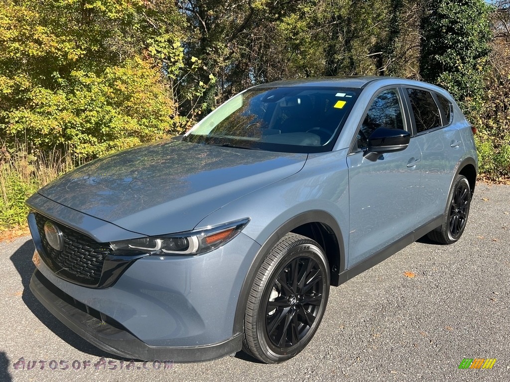 2023 CX-5 S Carbon Edition AWD - Polymetal Gray / Black photo #2