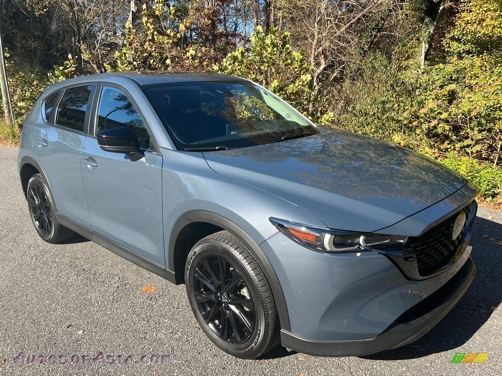 2023 CX-5 S Carbon Edition AWD - Polymetal Gray / Black photo #4