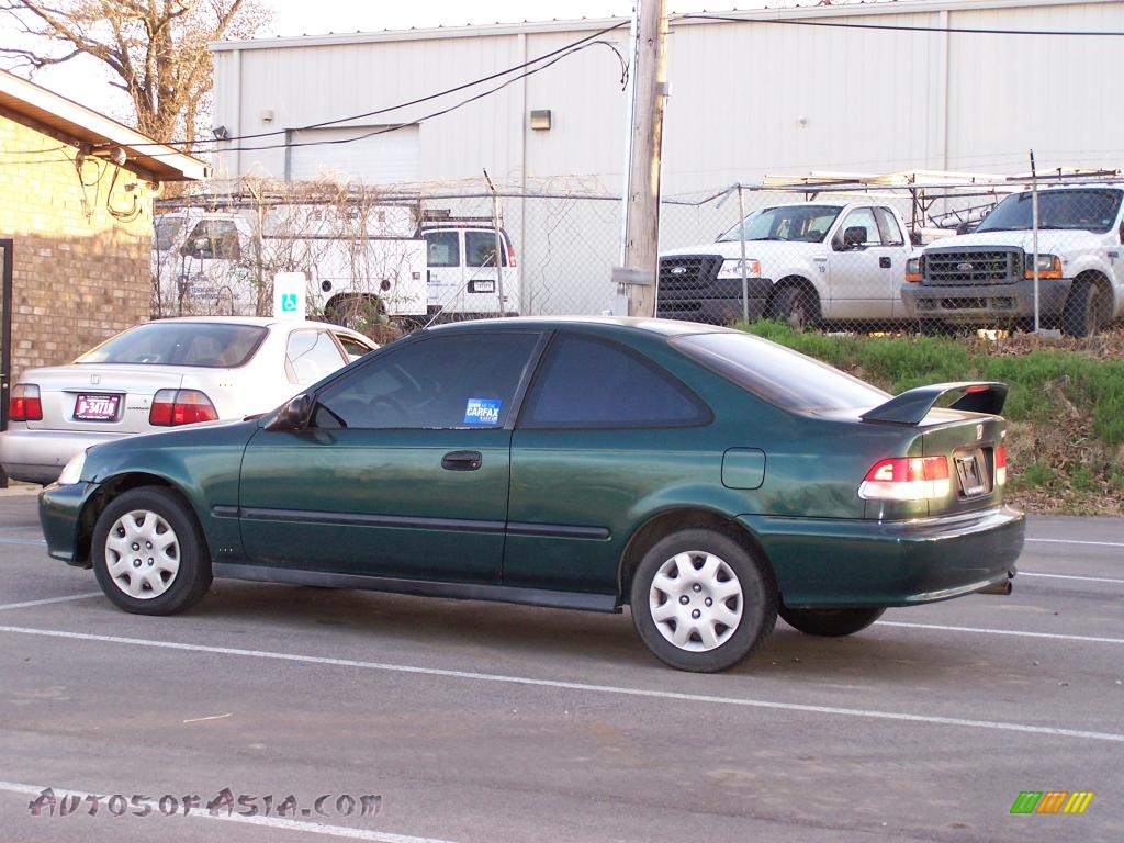1999 Honda civic dx green #1