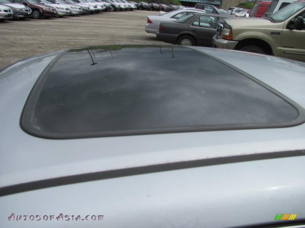 2002 Accord EX V6 Coupe - Satin Silver Metallic / Charcoal photo #5