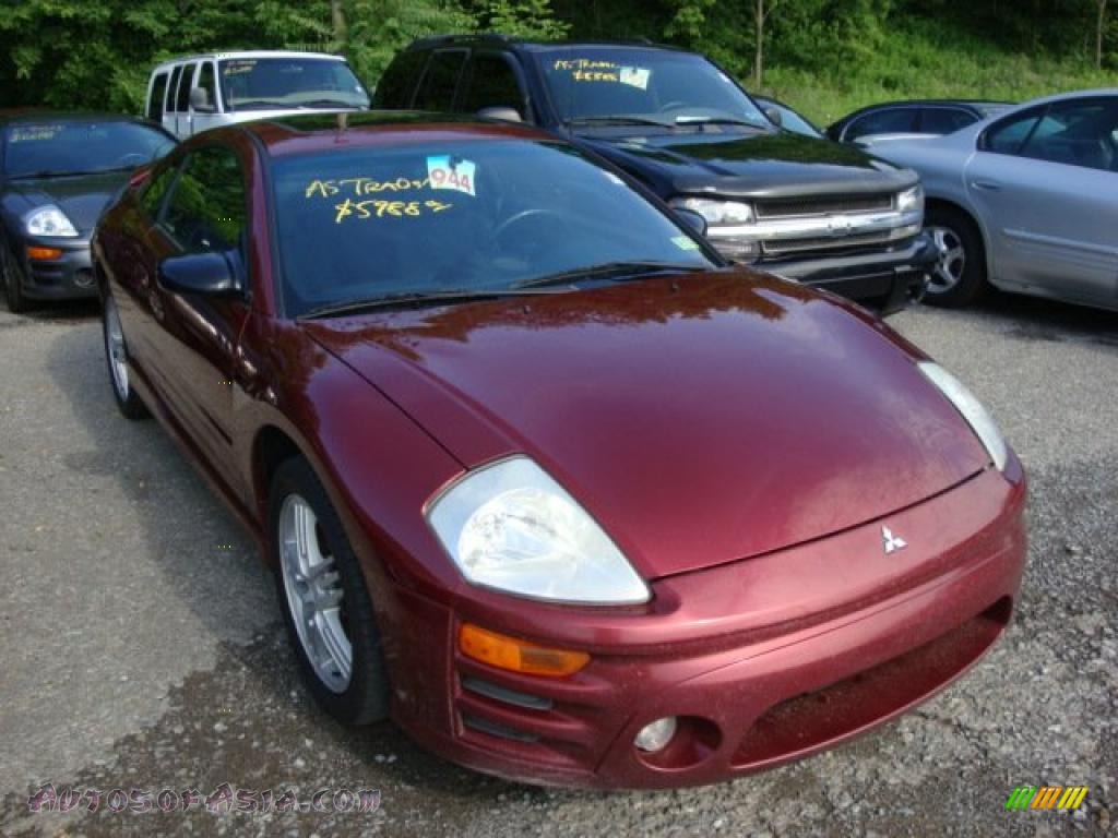 mitsubishi eclipse red