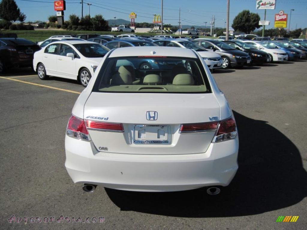 2011 Honda Accord EX-L V6 Sedan in White Diamond Pearl ...