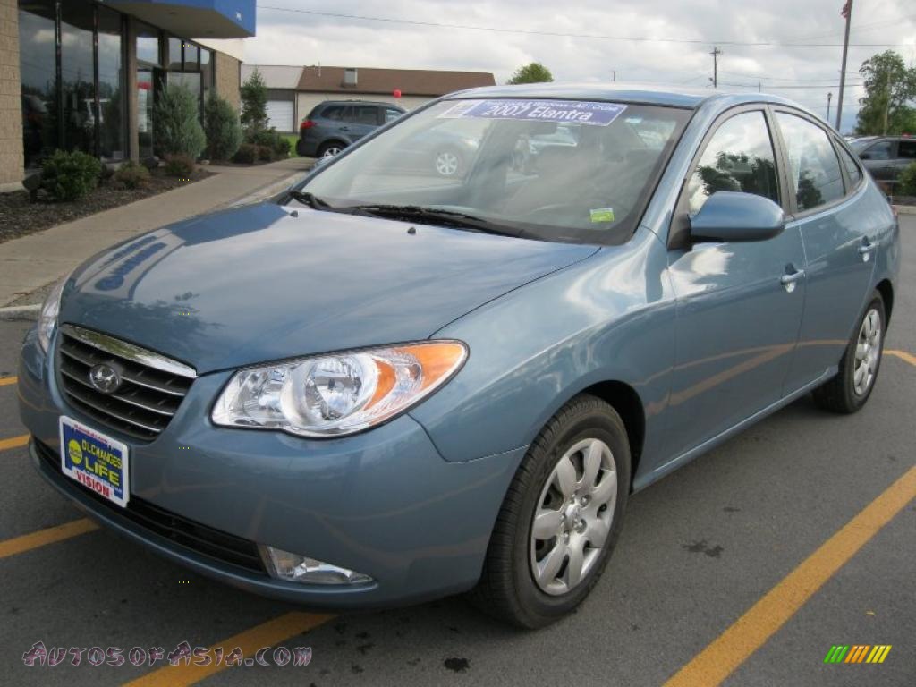 2007 Hyundai Elantra GLS Sedan in Seattle Light Blue ...
