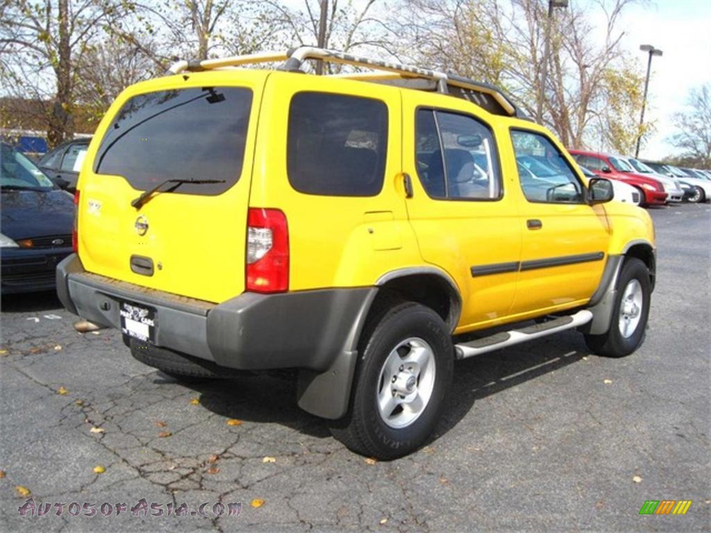 2003 Nissan xterra yellow #5