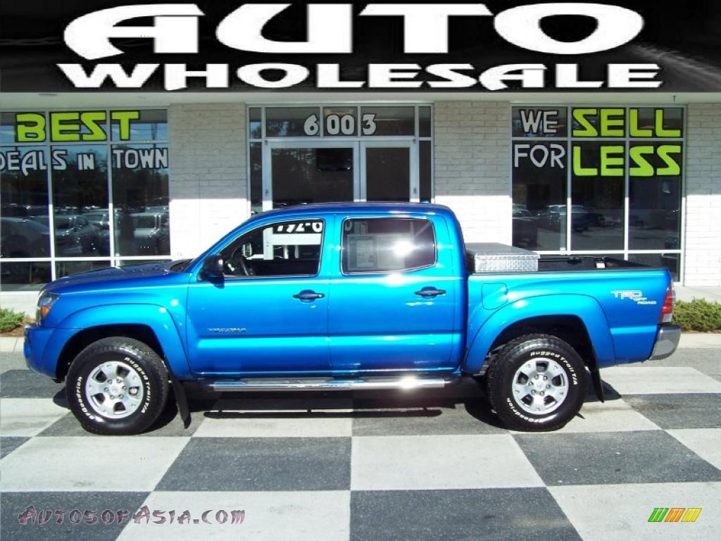 2009 Toyota Tacoma V6 TRD Double Cab 4x4 in Speedway Blue ...