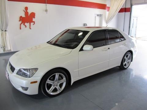 Lexus Is300 For Sale. Crystal White Lexus IS 300 for