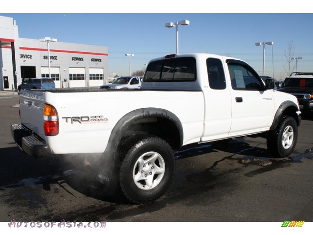 2001 Toyota Tacoma V6 Trd Xtracab 4x4 In Super White Photo 2 835083