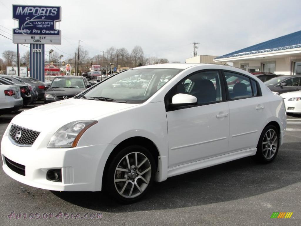2008 White nissan sentra for sale
