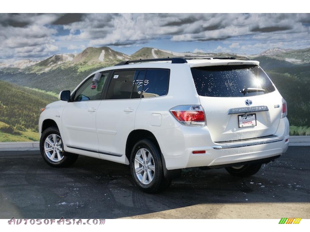 Toyota Highlander 2011 Р±РµР»С‹Р№