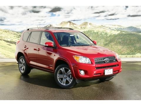 Barcelona Red Metallic 2011 Toyota RAV4 V6 Sport 4WD. Barcelona Red Metallic Barcelona Red Metallic 2011 Toyota RAV4 V6 Sport 4WD. Barcelona Red Metallic