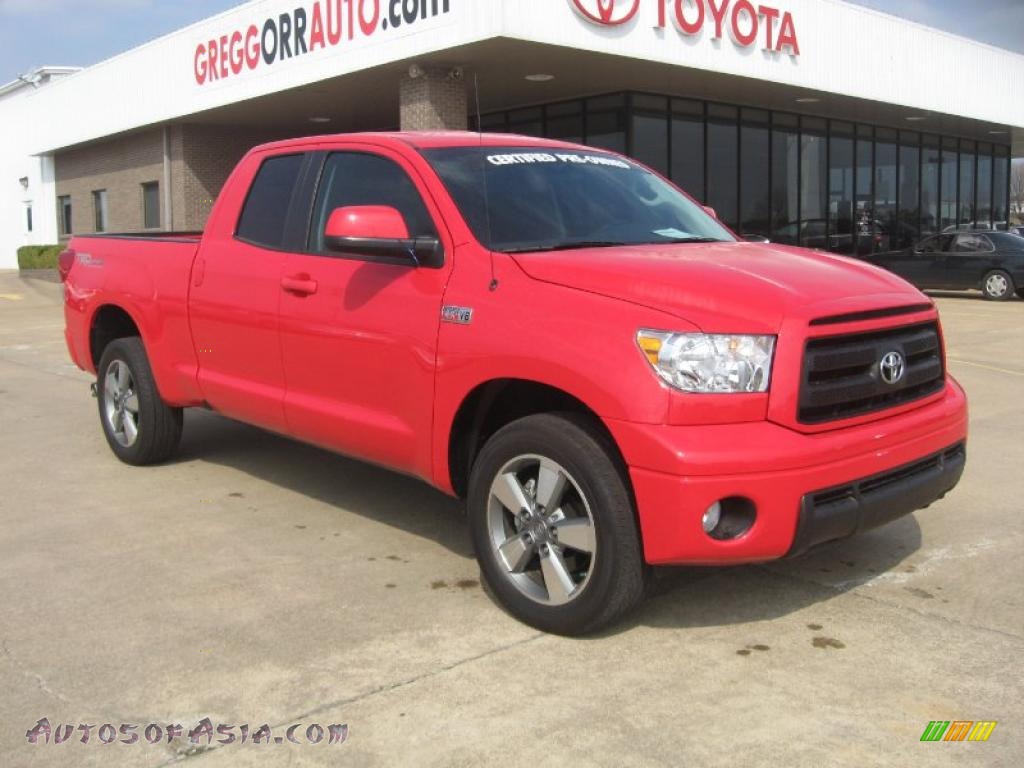 2010 Toyota Tundra TRD Sport Double Cab in Radiant Red - 079317 | Autos