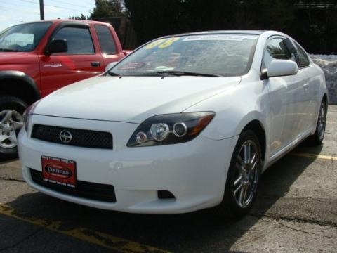 Toyota Scion Tc 2008. Super White 2008 Scion tC
