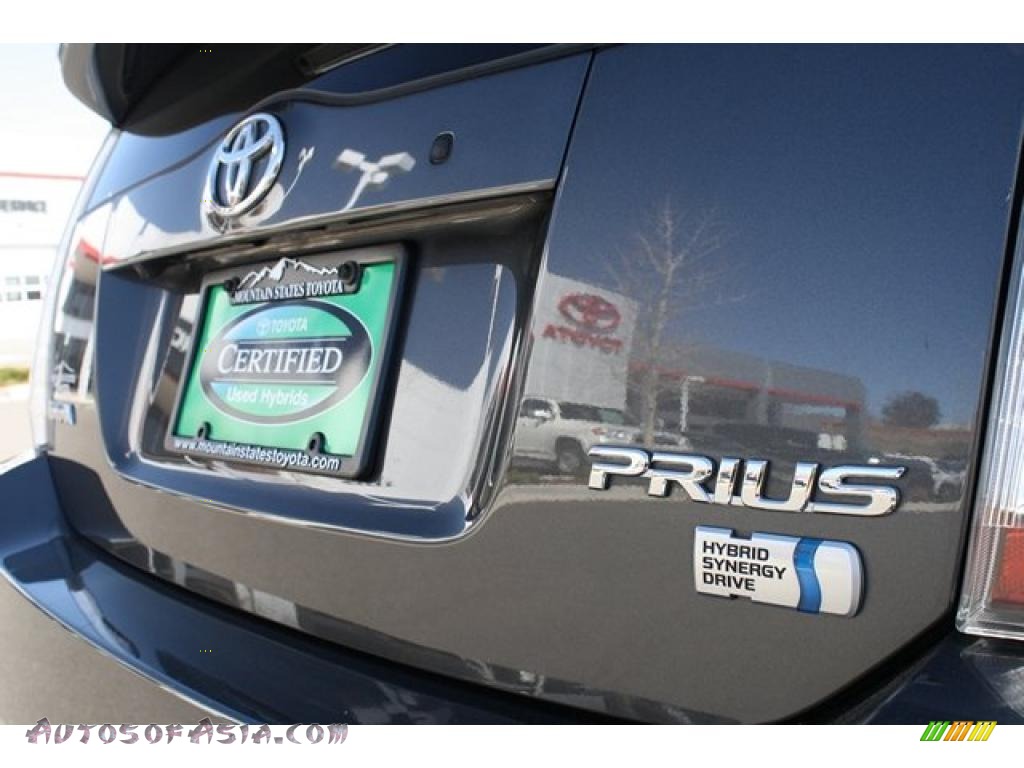 2009 Prius Hybrid Touring - Magnetic Gray Metallic / Dark Gray photo #28