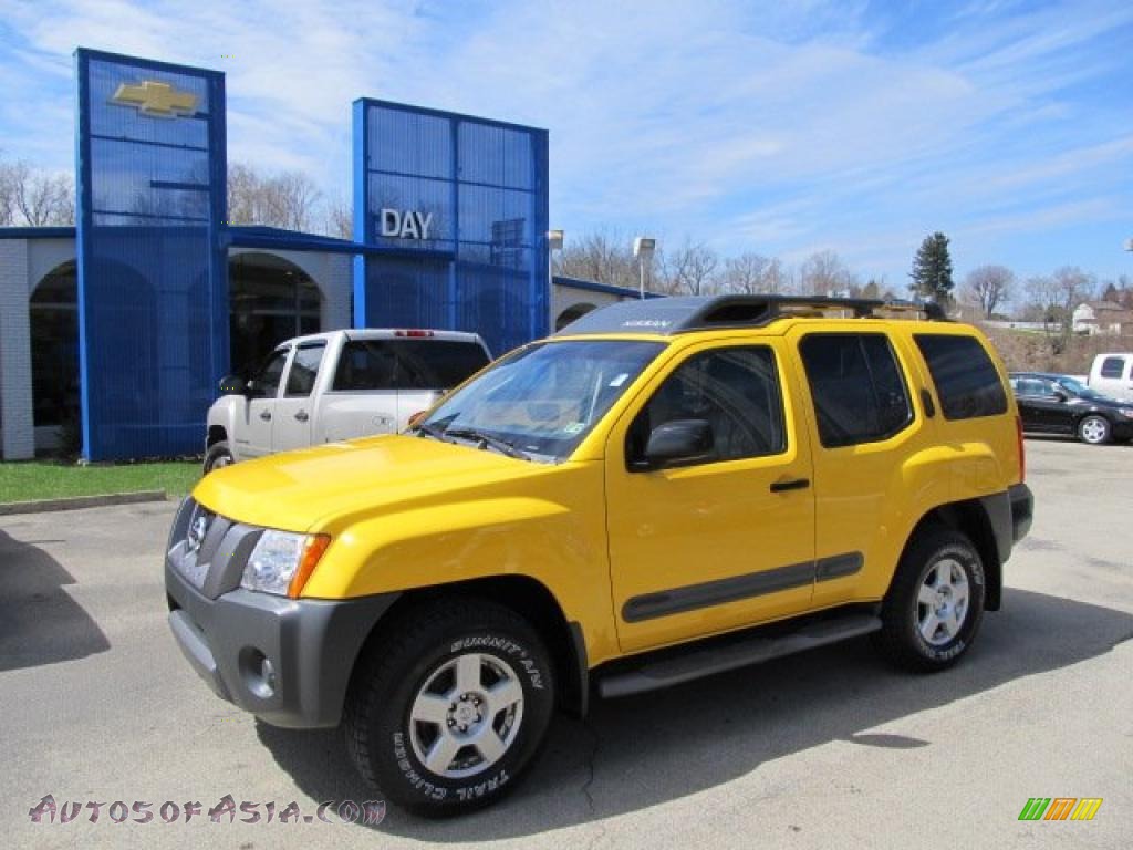 2004 Yellow nissan xterra for sale
