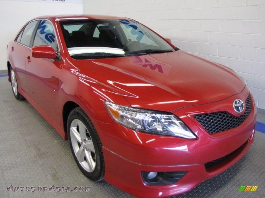Red Toyota Camry