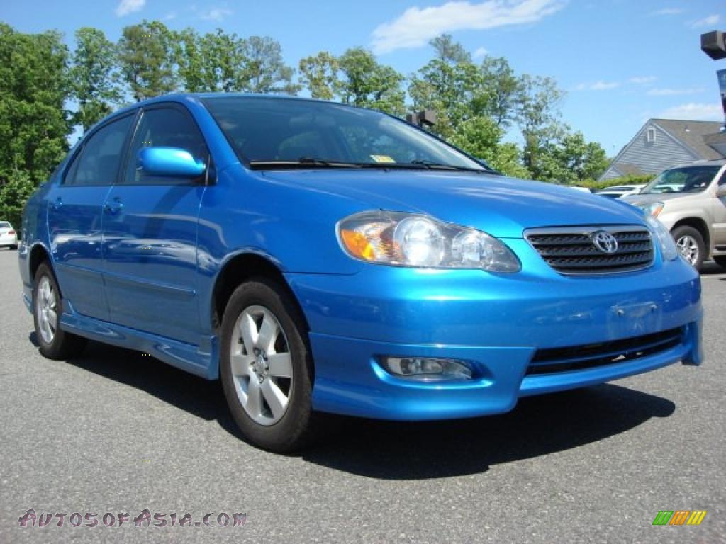 blue toyota corolla 2008 #3