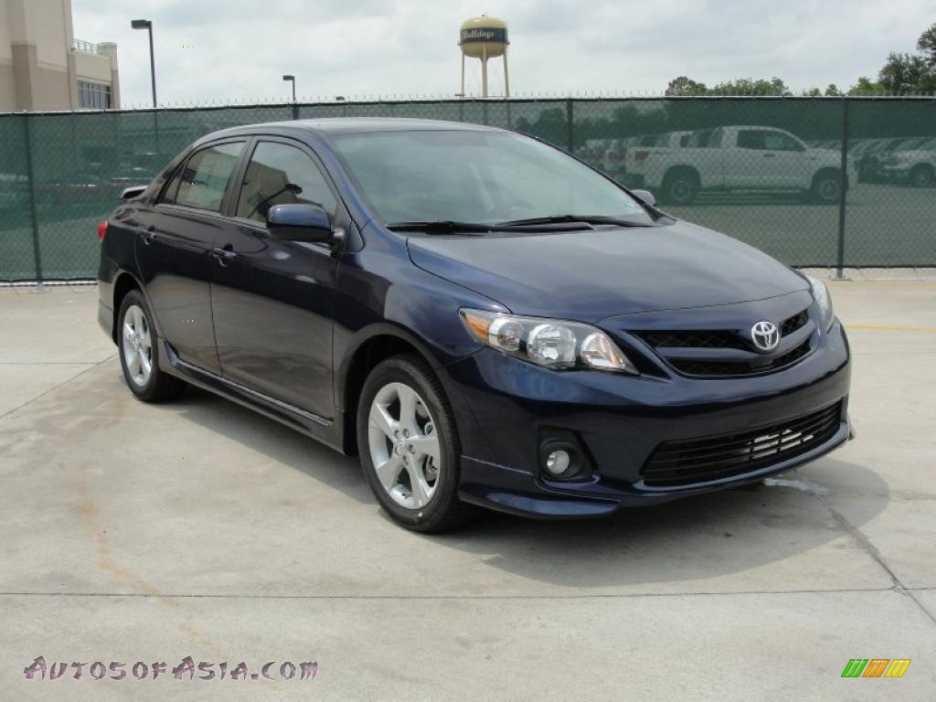 2011 Toyota Corolla S In Nautical Blue Metallic 612105 Autos Of Asia Japanese And Korean 