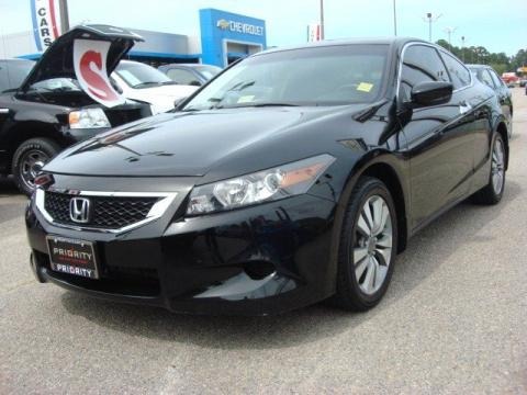 Black Honda Accord Coupe 2009. 2009 Honda Accord EX-L Coupe