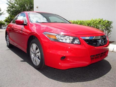 Red Honda Accord Coupe 2011. 2011 Honda Accord EX-L Coupe