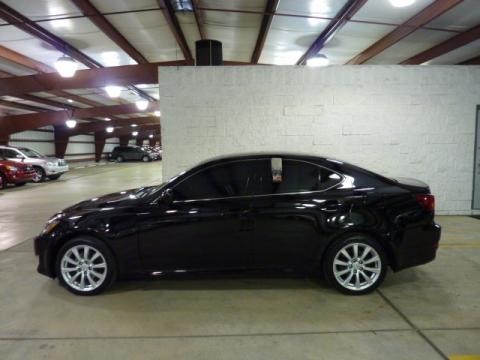 lexus is250 black on black. Black Onyx Lexus IS 250 AWD