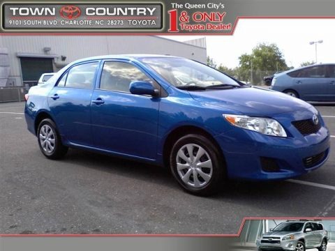 2010 Toyota Corolla LE Blue Toyota Corolla 2010 Le. 2010 Toyota Corolla LE