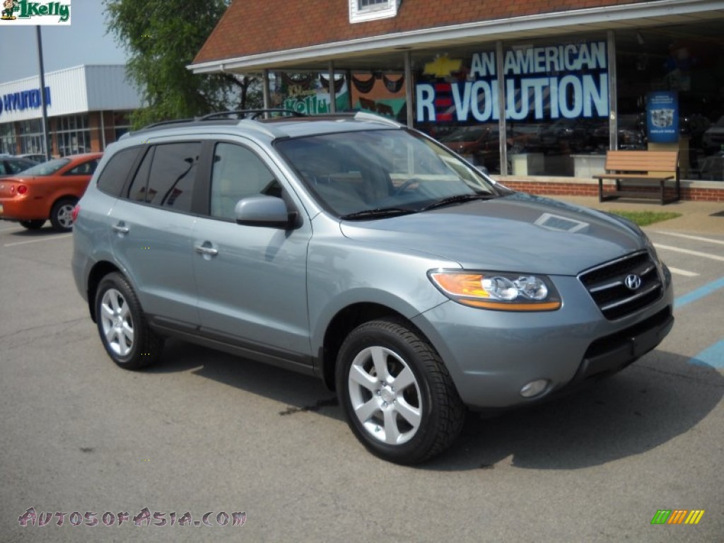 2009 Hyundai Santa on 2009 Hyundai Santa Fe Limited 4wd In Platinum Sage   274118