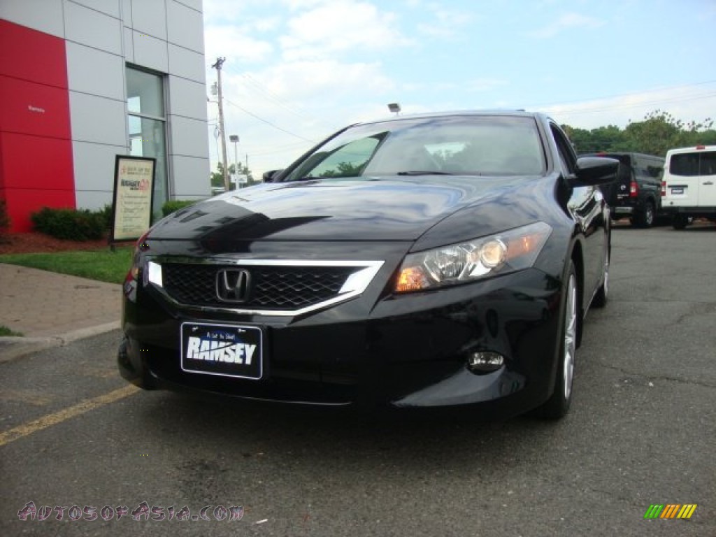 2008 Honda accord black sale #4