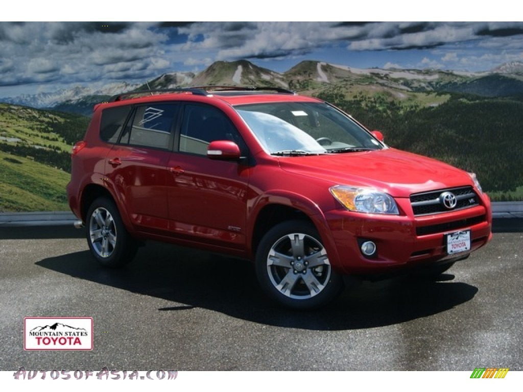 2011 Toyota RAV4 V6 Sport 4WD in Barcelona Red Metallic 103813 Autos of Asia Japanese and 2011 Toyota RAV4 V6 Sport 4WD in Barcelona Red Metallic 103813 Autos of Asia Japanese and