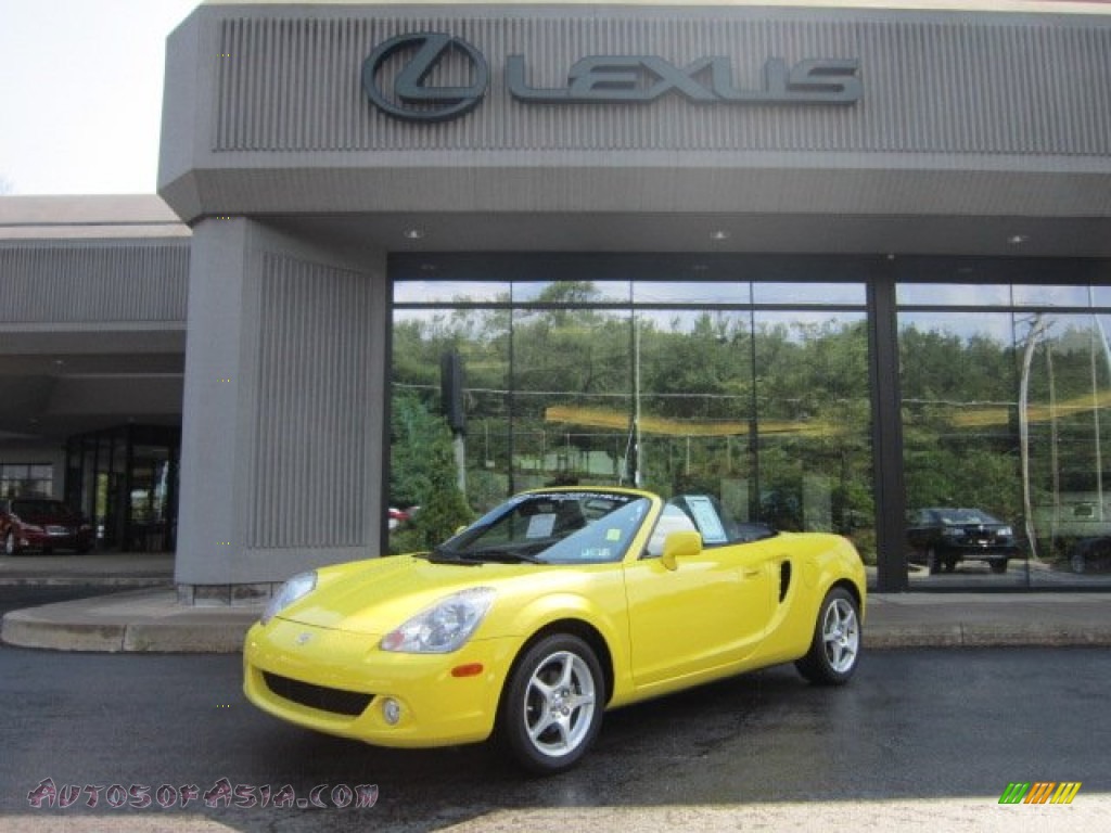 yellow toyota spyder for sale #6