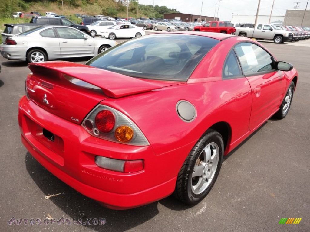 2003 Eclipse GS Coupe - Saronno Red / Sand Blast photo #6