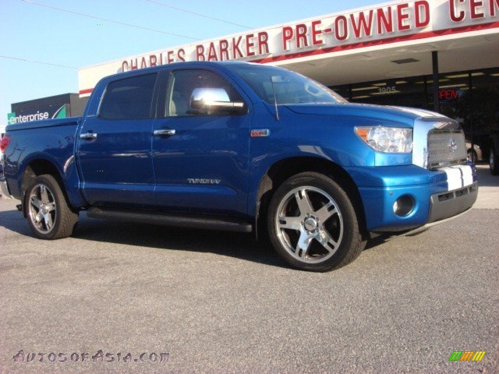 blue toyota tundra crewmax for sale #2