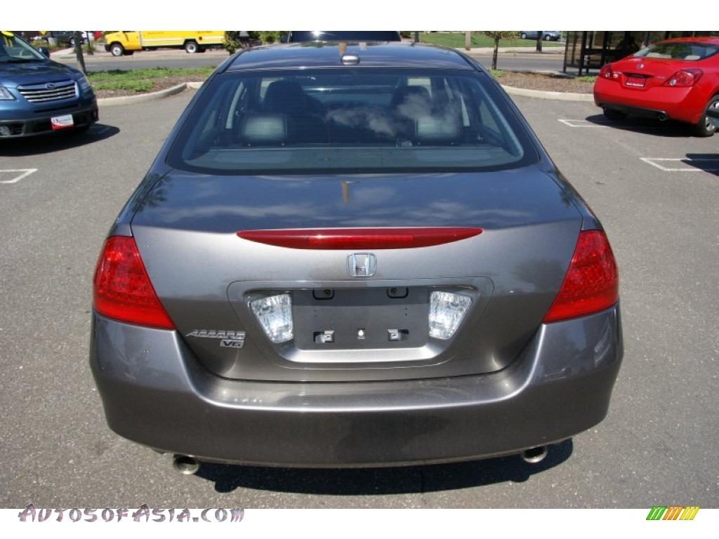 2006 Accord EX-L V6 Sedan - Carbon Bronze Pearl / Gray photo #5