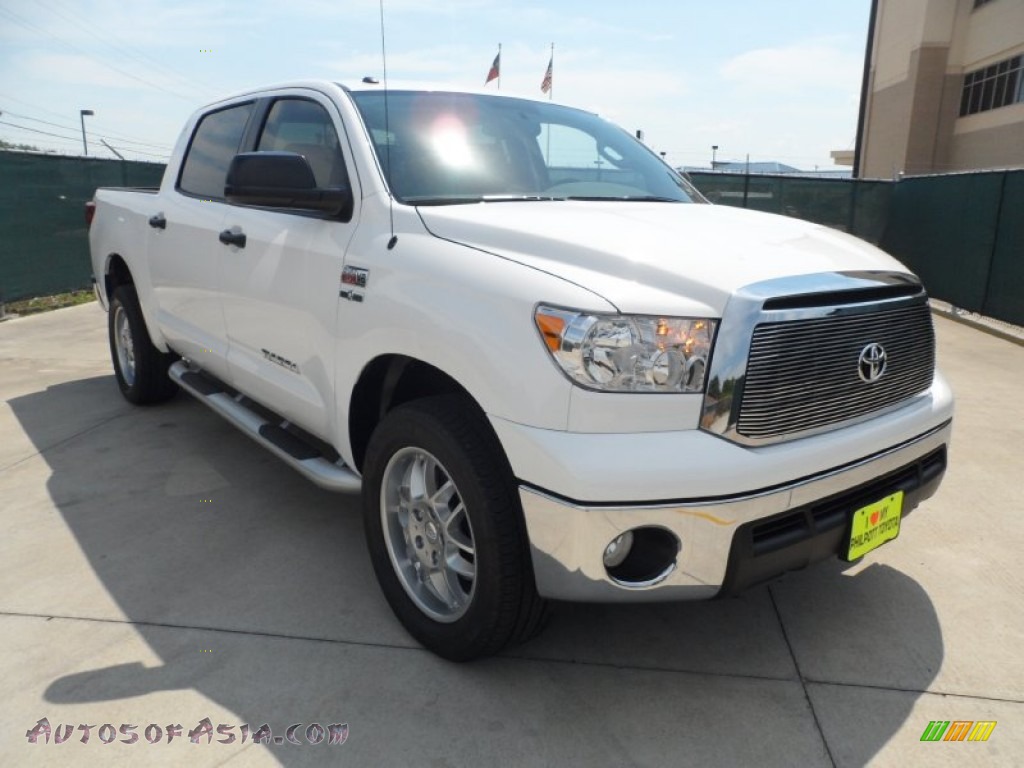 white toyota tundra crewmax for sale #5