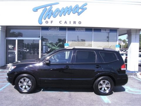 Ebony Black 2009 Kia Borrego LX V6