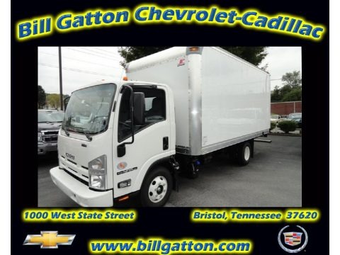 Arctic White 2011 Isuzu N Series Truck NPR HD