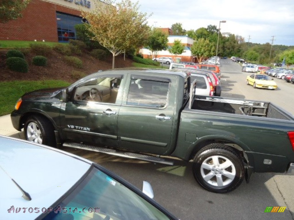Brown Toyota Charlottesville >> 2008 Nissan Titan LE Crew Cab in Timberline Green photo #4 - 302536 | Autos of Asia - Japanese ... Brown Toyota Charlottesville >> 2008 Nissan Titan LE Crew Cab in Timberline Green photo #4 - 302536 | Autos of Asia - Japanese ...